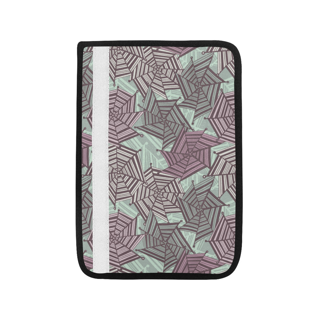Spider web cobweb design color pattern Car Seat Belt Cover