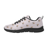 Yorkshire Terrier Pattern Print Design 02 Men's Breathable Sneakers ( Model 055)