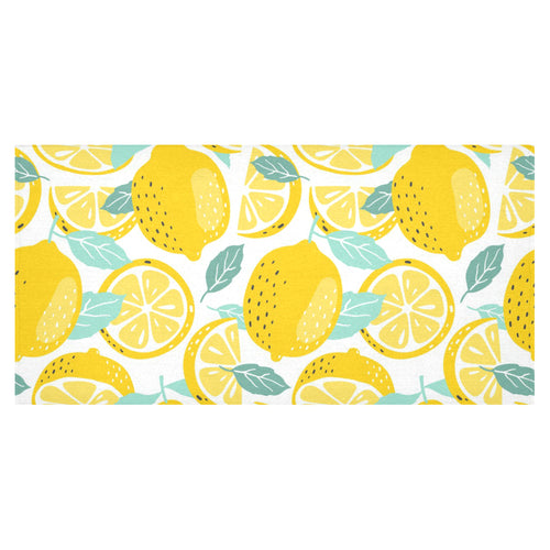 lemon design pattern Tablecloth