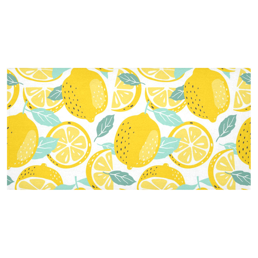 lemon design pattern Tablecloth