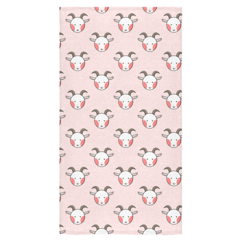 Cute goat pattern Bath Towel