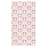 Cute goat pattern Bath Towel
