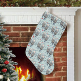 Lovely Sea Otter Pattern Christmas Stocking