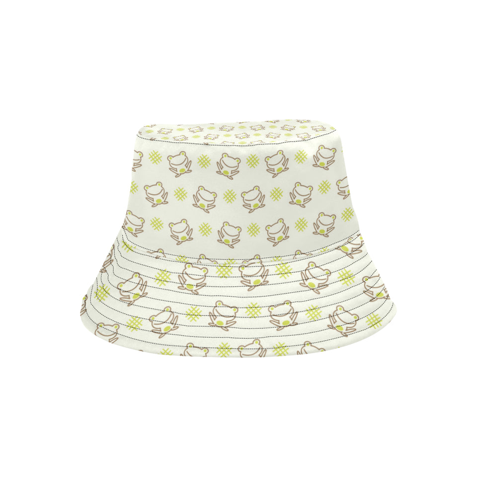 Cute cartoon frog baby pattern Unisex Bucket Hat