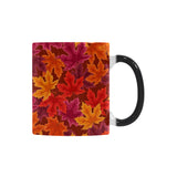 Autumn maple leaf pattern Morphing Mug Heat Changing Mug