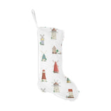 windmill design pattern Christmas Stocking