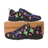 Colorful halloween background Men's Sneaker Shoes