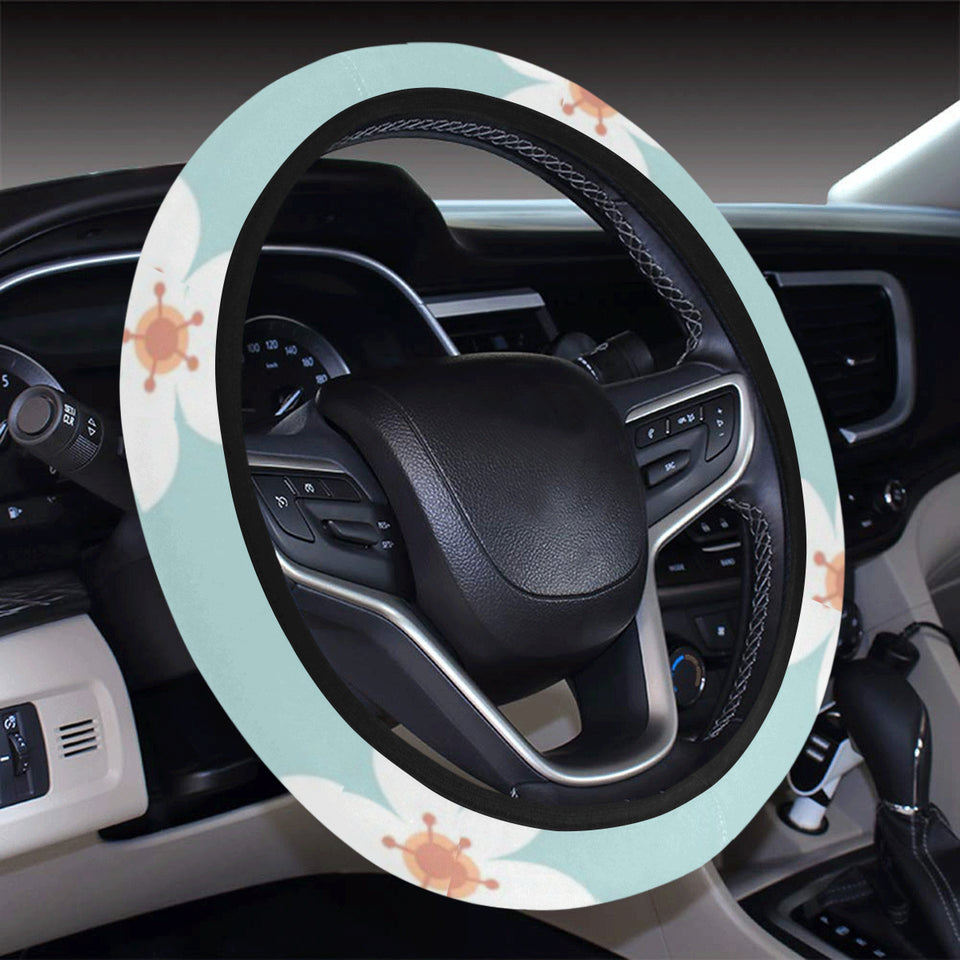 Maneki neko cat sakura Car Steering Wheel Cover