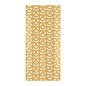 Pretzels Pattern Print Design 01 Beach Towel