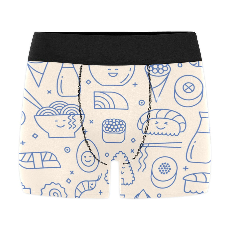Cute sushi icon pattern Men's All Over Print Boxer Briefs Men's Underwear