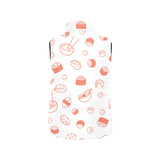 Sushi pattern Women's Padded Vest