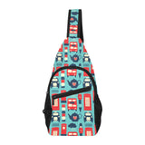 British Pattern Print Design 04 All Over Print Chest Bag