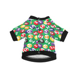Billiard Ball Pattern Print Design 02 All Over Print Pet Dog Round Neck Fuzzy Shirt