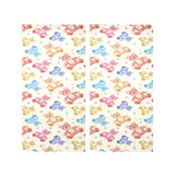 Teddy Bear Pattern Print Design 05 Gauze Curtain