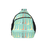 Giraffe Pattern Print Design 01 All Over Print Chest Bag