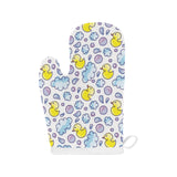 Duck Pattern Print Design 01 Heat Resistant Oven Mitts