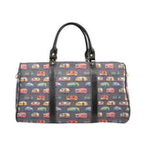 Camper Van Pattern Print Design 02 Travel Bag