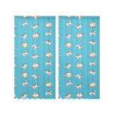 Jack Russel Pattern Print Design 03 Gauze Curtain