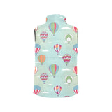 Hot Air Balloon design Pattern Men's Padded Vest