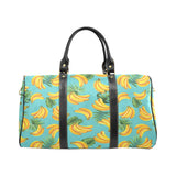 Banana Palm Leaves pattern background Travel Bag
