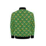 Horseshoes Pattern Print Design 05 Kids' Boys' Girls' Bomber Jacket