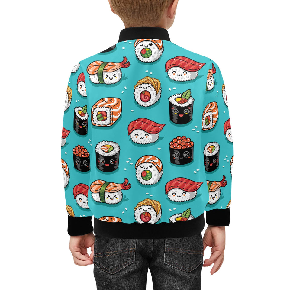 Cute sushi pattern Kids' Boys' Girls' Bomber Jacket