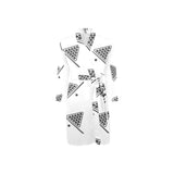 Billiard Ball Pattern Print Design 03 Men's Long Sleeve Belted Night Robe