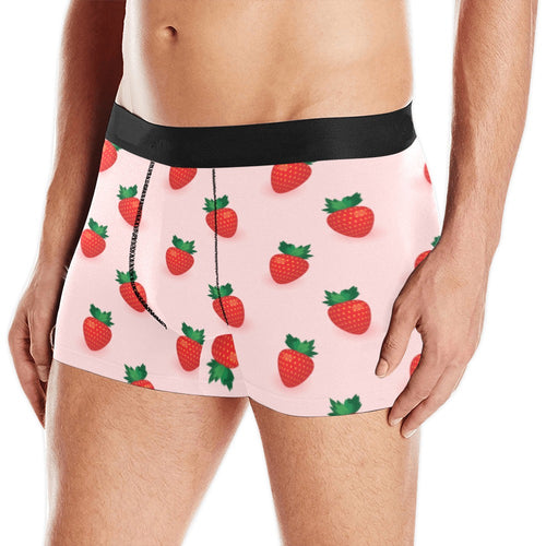 Strawberry beautiful pattern Men's All Over Print Boxer Briefs Men's Underwear