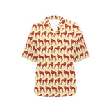 Greyhound Pattern Print Design 04 Women's All Over Print Hawaiian Shirt