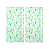 Green Peas Pattern Print Design 01 Gauze Curtain
