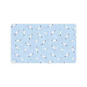 Seagull Pattern Print Design 02 Doormat