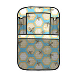 Bee honeycomb pattern Car Seat Back Organizer