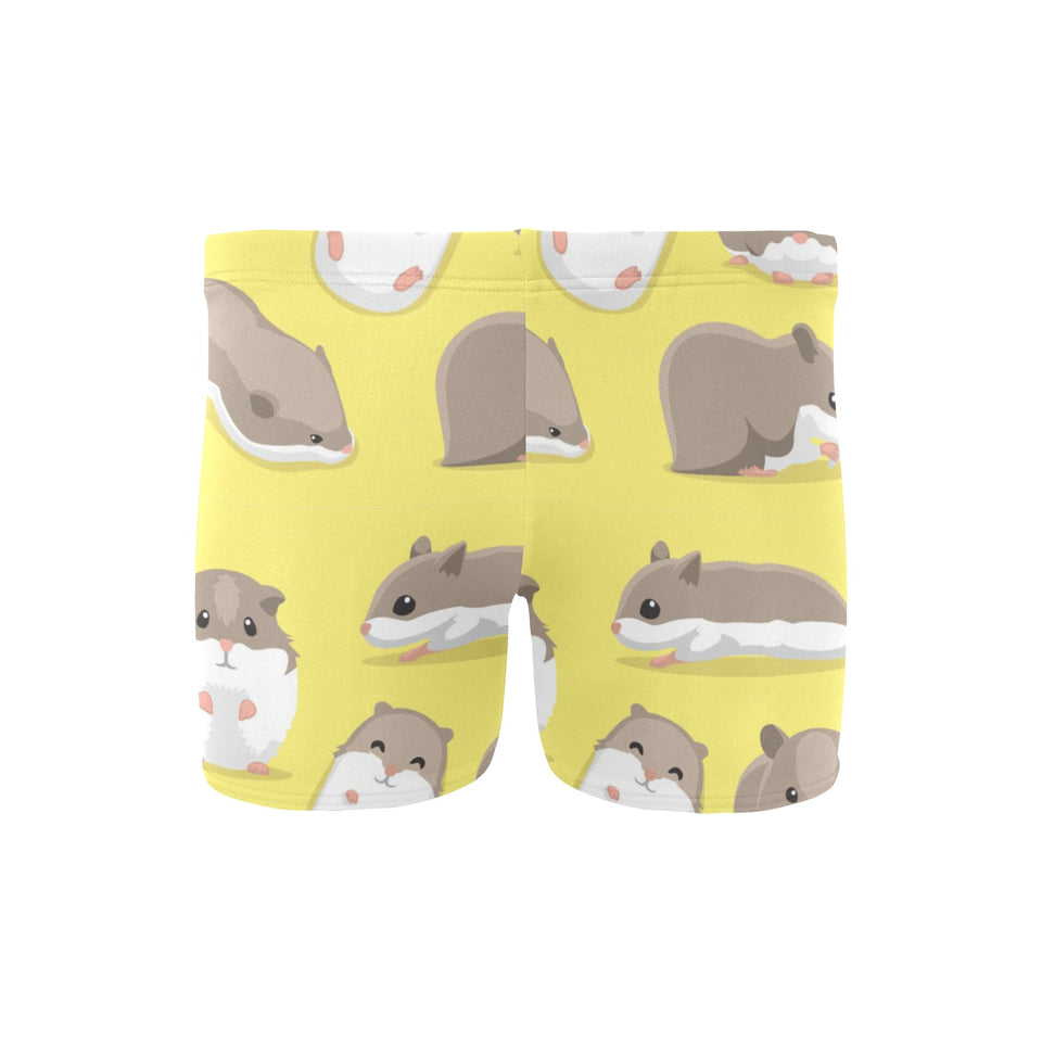Cute Hamster pattern Men's Swimming Trunks