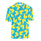Duck Pattern Print Design 04 Men's All Over Print Polo Shirt