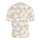 Greyhound Pattern Print Design 03 Men's All Over Print Polo Shirt