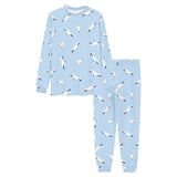 Seagull Pattern Print Design 02 Men's All Over Print Pajama