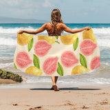 Beautiful guava pattern Beach Towel