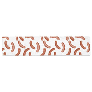 Sausage Pattern Print Design 04 Table Runner