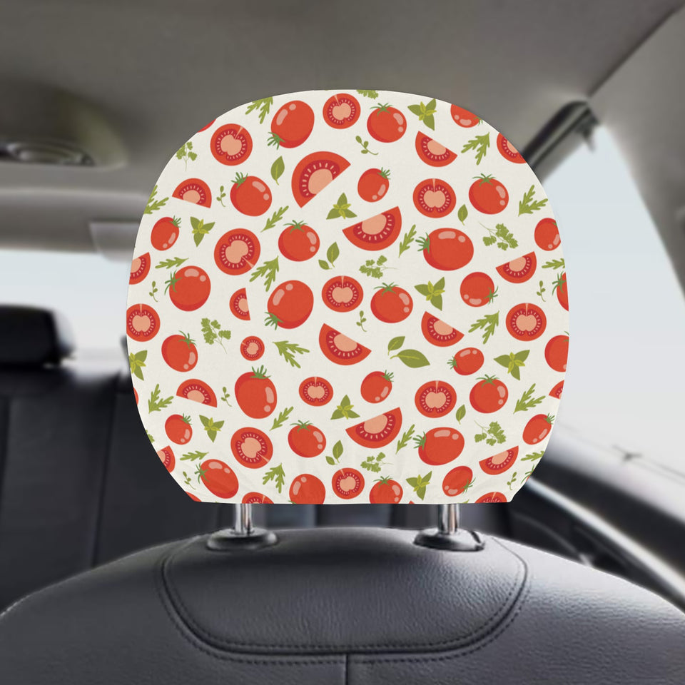Tomato pattern Car Headrest Cover