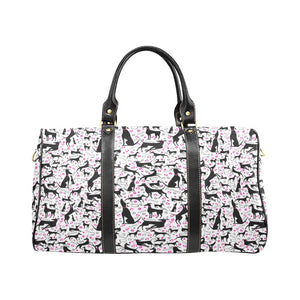 Greyhound Pattern Print Design 02 Travel Bag