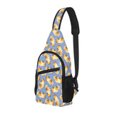 Guinea Pig Pattern Print Design 02 All Over Print Chest Bag