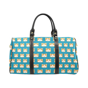 Guinea Pig Pattern Print Design 03 Travel Bag