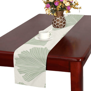 Ginkgo leaves pattern Table Runner