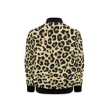 Leopard print design pattern Kids' Boys' Girls' Bomber Jacket