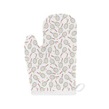 Tennis Pattern Print Design 04 Heat Resistant Oven Mitts