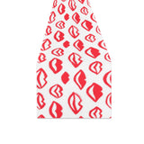 Lips Pattern Print Design 05 Table Runner