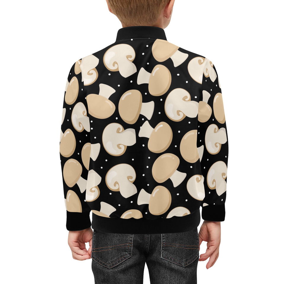 Champignon mushroom pattern Kids' Boys' Girls' Bomber Jacket