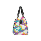 Colorful crow illustration pattern Travel Bag