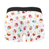 Cake cupcake design pattern Men's All Over Print Boxer Briefs Men's Underwear