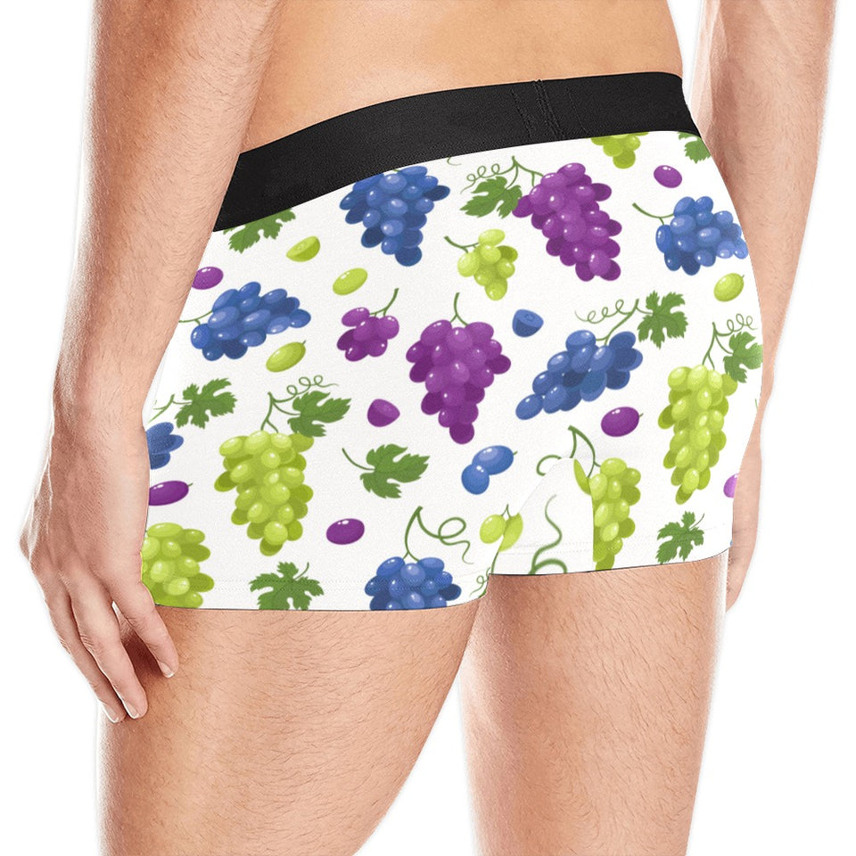 Grape pattern Men's All Over Print Boxer Briefs Men's Underwear